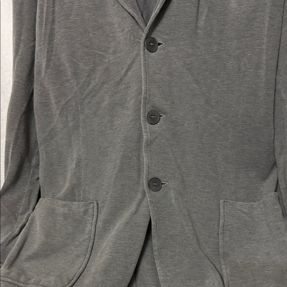 Men's Gray Lightweight Shirt Jacket - Picture 4 of 8